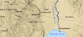 Image result for Jericho Israel Map