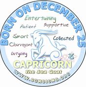 Image result for December 25 Zodiac Sign