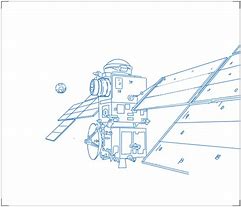 Image result for Mars Orbiter Mission Line Drawing