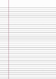 Image result for A4 Size Ruled Paper PDF