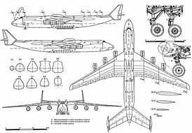 Image result for Antonov An-225 Blueprint