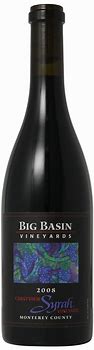 Image result for Big Basin Syrah Coastview