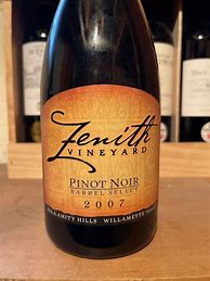 Bildergebnis für Zenith Pinot Noir Barrel Select