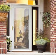 Image result for White Storm Door