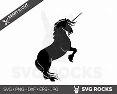 Image result for Rearing Unicorn Silhouette