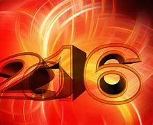 Image result for 2016 New Year in 3D
