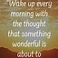 Image result for Good Morning Thoughts for Today