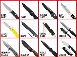 Image result for Knife Handle Styles