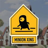 Image result for Minion Crossing Sign