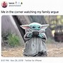 Image result for Baby Yoda Party Meme