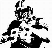 Image result for American Football Black and White
