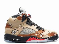 Image result for Jordan Retro 5 Camo