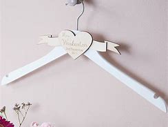 Image result for Personalised Wedding Dress Hanger