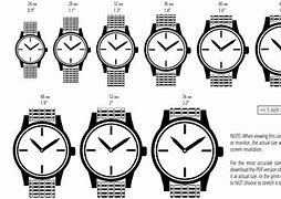 Image result for Omega Watch Size Chart