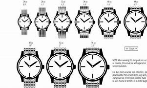 Image result for Watch Size Guide