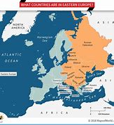 Image result for Eastern Europe On World Map