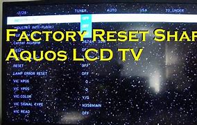 Image result for Reset Sharp TV Codes