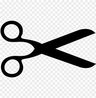 Image result for Scissors Icon Black