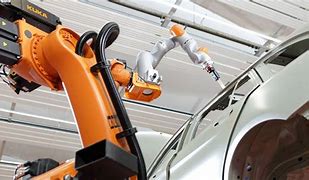 Image result for Car Factory Robots Seam Sealer