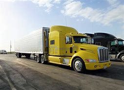 Image result for Small Semi Truck with Trailer