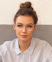 Image result for Clear Glass Eyeglasses