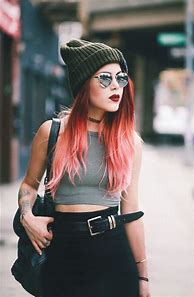 Image result for Punk Rock Style Girl