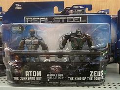 Image result for Real Steel Atom vs Zeus Toy