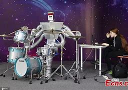 Image result for Robot Drummer
