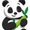 Image result for Cartoon Panda Bamboo Clip Art