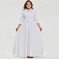 Image result for Plus Size Cotton Maxi Dress