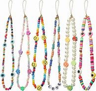 Image result for Beaded Phone Strap