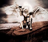 Image result for Flying Angel with Sword