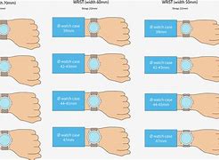 Image result for 47Mm DIA Watch Size Chart