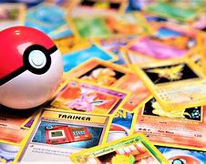 Image result for Pokemon Set Up for Playing Cards