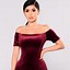 Image result for Fashion Nova Burgundy Velvet Dress
