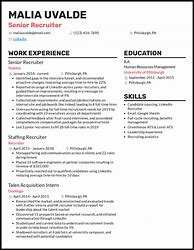 Image result for Career Objective for Recruiter Resume