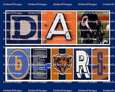 Image result for Chicago Bears Lettering