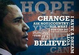 Image result for obama change hope