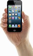 Image result for Hand Holding Blue iPhone