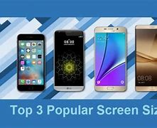 Image result for Phone Screen Sizes for 2018