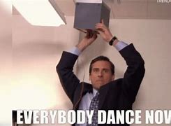 Image result for Everybody Dance Now the Office Meme Template