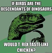Image result for Chicken T-Rex Meme