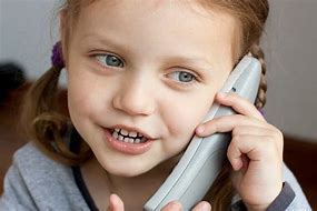 Image result for Children Talking On Phone