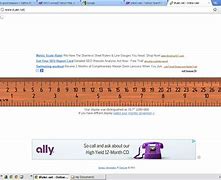 Image result for Real Sized Ruler On Computer