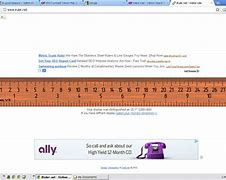 Image result for Actual Size of a Ruler On PC Screen