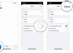 Image result for iPad Mail Settings Filter App