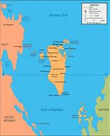 Image result for Bahrain Island Map