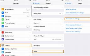 Image result for Reset Network of iPhone X