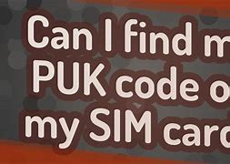 Image result for Sim Card Puk Number