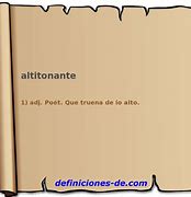 Image result for altitonante